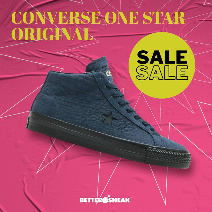 Converse One Star Pro Mid Heart Of The City Obsidian Hyper Pink PT MAP  di Bettersneak Stuff Tokopedia