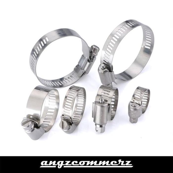 Gambar Klem Selang Metal Hose Clamp Screw - 10-16mm dari ANGZCOMMERZ.SURABAYA undefined Tokopedia
