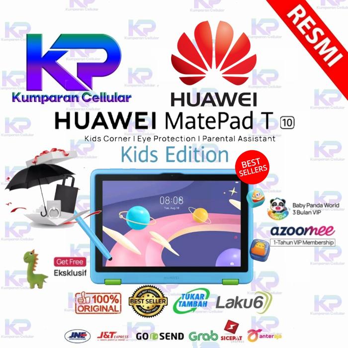 Gambar Huawei Matepad T10 2GB 32GB Garansi Resmi - Non Free dari Kumparan Cellular undefined Tokopedia