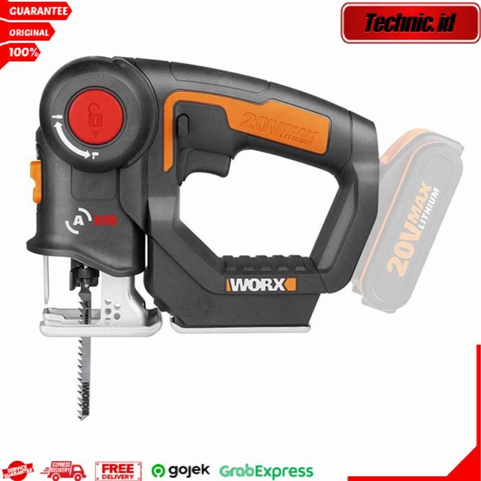 Image of Worx WX550.9 cordless jigsaw and reciprocating saw