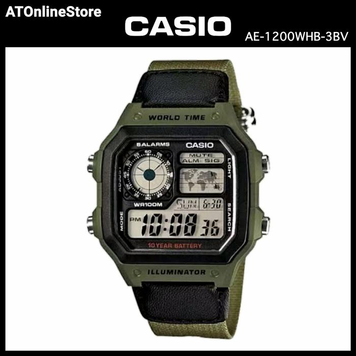 Jual Jam Tangan Digital CASIO AE 1200 