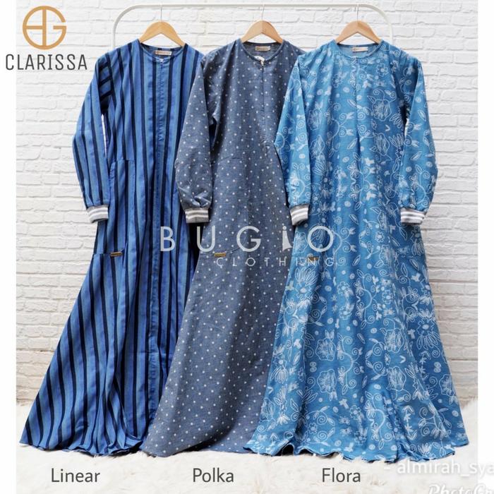 Gambar clarissa @bugio clothing - flora, L dari almirah_syari undefined Tokopedia