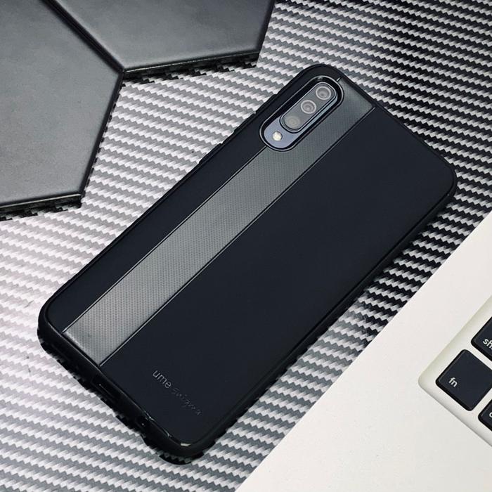 Gambar SAMSUNG GALAXY A50 A 50 UME ENIGMA SOFT CASE SILICONE CARBON - Hitam dari Original Shop Nillkin undefined Tokopedia