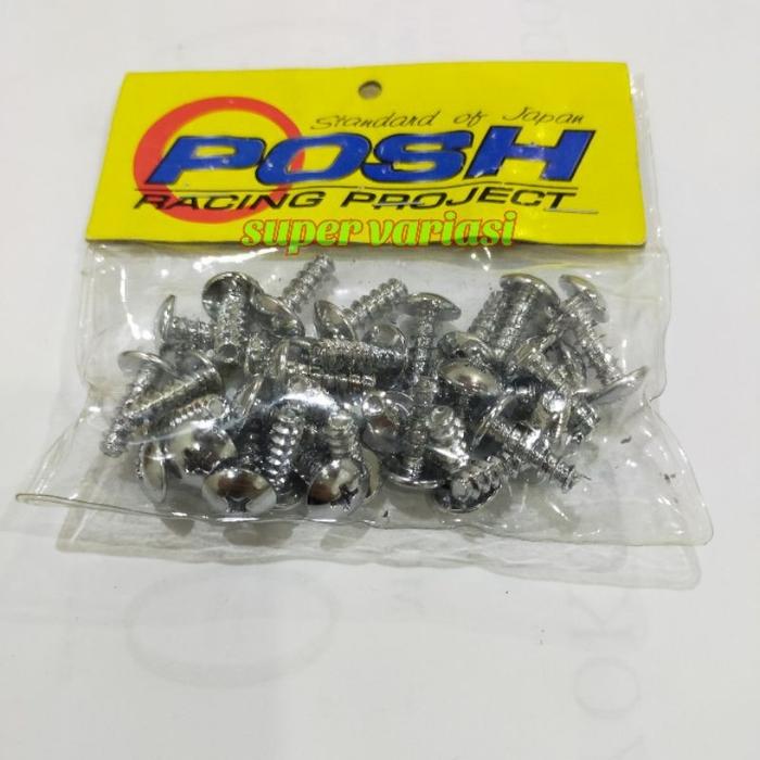 Gambar baut body crom kunci L motor yamaha mio mx nmax aerox baut body chrome kunci L mio mx nmax baut bodi chrome motor yamaha Besi Motorcycle - CHROME dari super variasi undefined Tokopedia