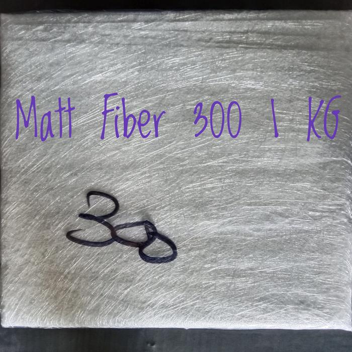 Gambar Matt Fiber/Serat Fiberglass/Matt Fiberglass/Kain Serat Fiber 300 1 KG dari Fiberglass Bali undefined Tokopedia