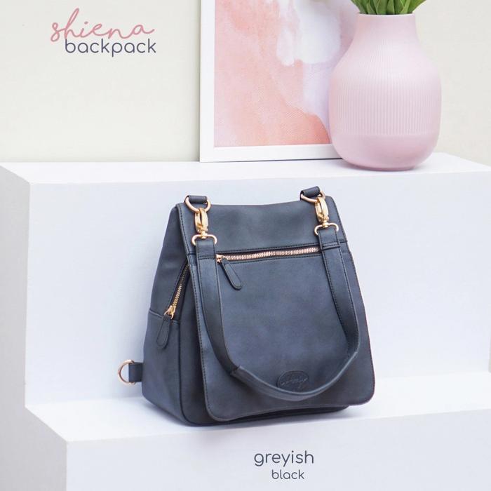 Gambar SHIENA BACKPACK by Hody - Greyish Black dari Cormous Store undefined Tokopedia