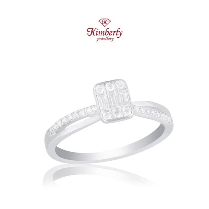 Gambar Cincin Berlian Baguette KLR664882 - Kimberly Jewellery - 1.950 Gram dari Kimberly Jewellery Online undefined Tokopedia