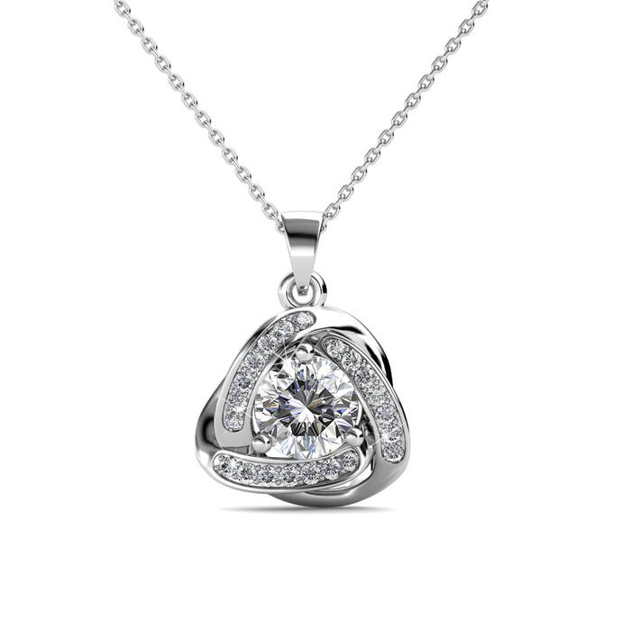 Gambar Her Jewellery Galaxy Pendant Kalung - Crystals from - White Gold dari Her Jewellery Kota Administrasi Jakarta Pusat Tokopedia