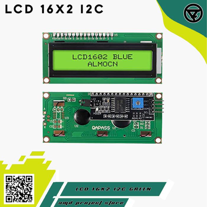 Jual [AMD] Lcd Character 16x2 1602 5V Backlight Display Module BEKAS ...