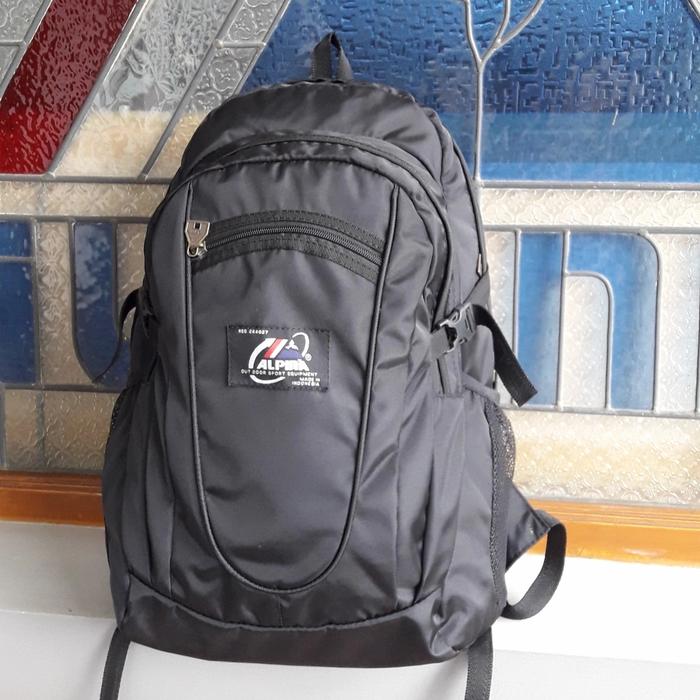Gambar tas ransel daypack alpina R-238 Backpack - Hitam dari shop nazwa undefined Tokopedia