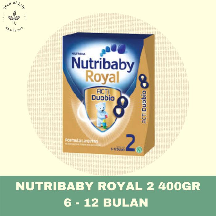 Promo Harga Nutribaby Royal 2 Susu Formula Bayi 6-12 bulan 400 gr - Tokopedia