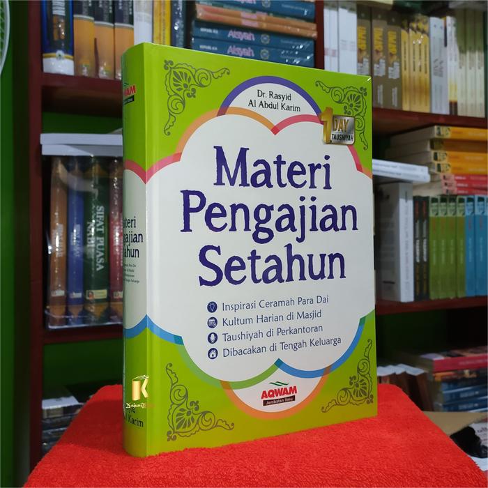 Gambar BUKU MATERI PENGAJIAN SETAHUN - Dr. Rasyid Al Abdul Karim dari KAJUNI BUKU undefined Tokopedia