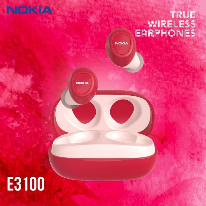 Gambar Nokia Essential True Wireless TWS Earphone E3100 - Merah dari Ganyu Store undefined Tokopedia