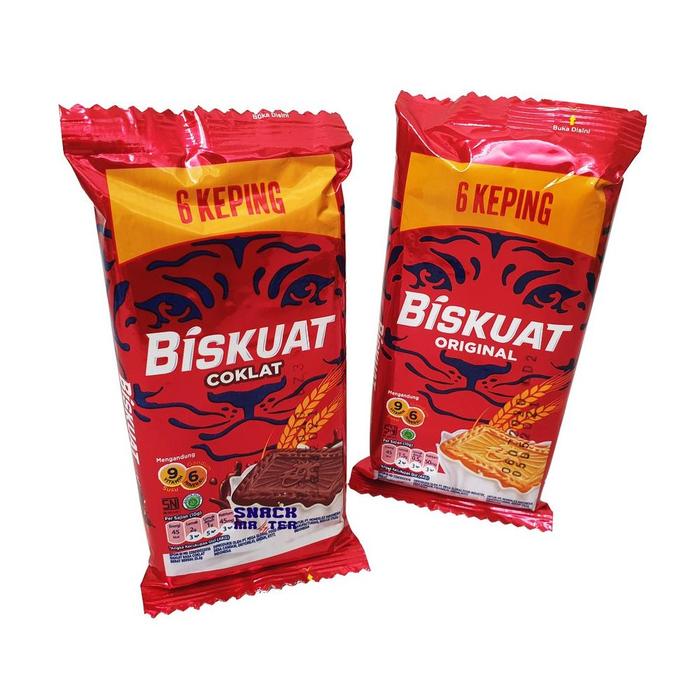 Gambar Biskuat Biskuit Susu Regular Size - Netto 25 gram dari budiyonostore undefined Tokopedia