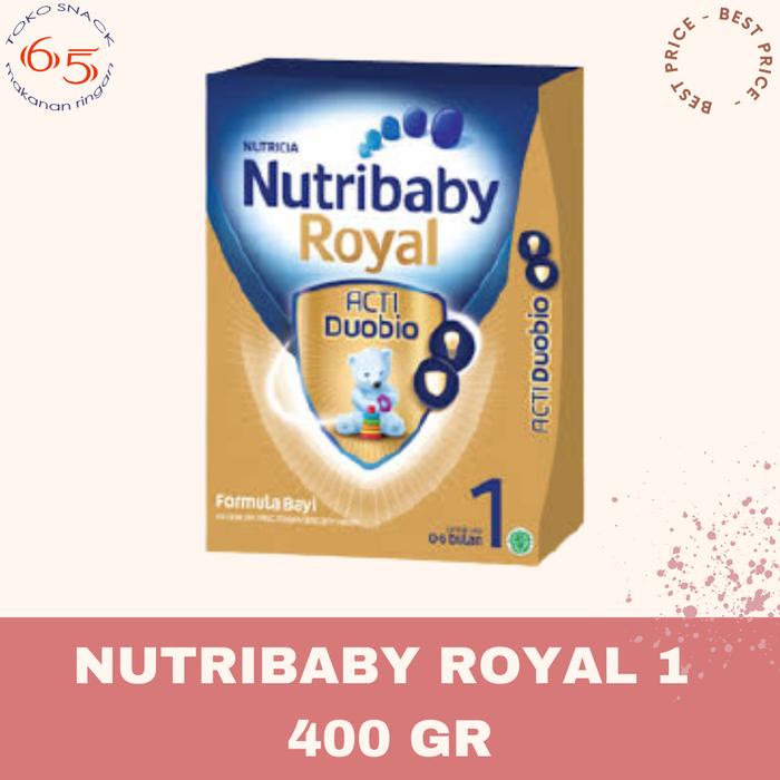 Promo Harga Nutribaby Royal 1 Susu Formula Bayi 0-6 bulan 400 gr - Tokopedia