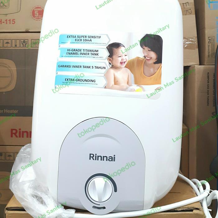 Jual water heater rinnai 10liter||pemanas air,pengatur suhu air ledeng -  Jakarta Pusat - Lautan Mas Sanitary | Tokopedia