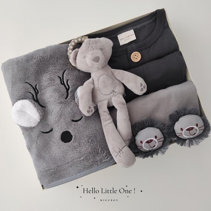 Gambar Hampers Bayi | Kado Lahiran | Hampers Bayi Laki laki Perempuan | Kado - Charcoal dari MIGUBOX_NEW undefined Tokopedia