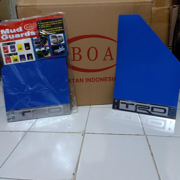 Gambar BOA KLM3/KLM-3 Mud Guard/Karpet Lumpur/Roda Mobil Mini Bus Universal - Biru dari Jaya Asia Part undefined Tokopedia