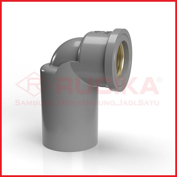 Gambar Promo Faucet Elbow/Knee Drat (Aw)-Fitting Pipa Pvc Rucika - 1/2''X3/4'' dari shiro2020 undefined Tokopedia