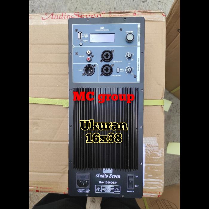 Gambar mesin/power kit aktif audio seven dgn fitur prossesor DSP model HUPER - 16 x 38 dari MC_GROUP undefined Tokopedia