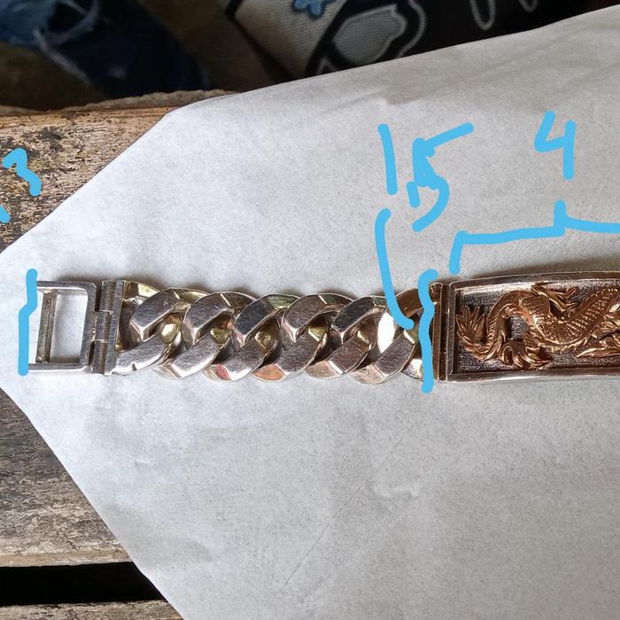 Gambar gelang pesanan bhan perak dari mukena bukittinggi sumbar undefined Tokopedia