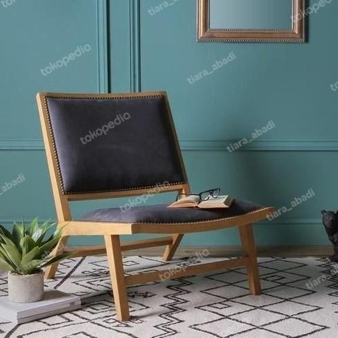 Gambar kursi sofa cafe minimalis kayu jati model terbaru berkualitas dari Tiara Abadi Furniture Jepara undefined Tokopedia