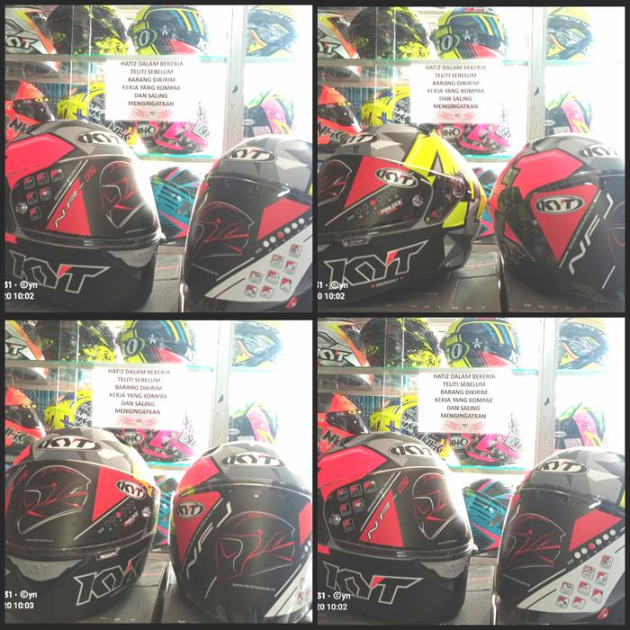 Kyt Nfj Nfr Espargaro KYT NF-J Espargaro Replica 2018 Glossy