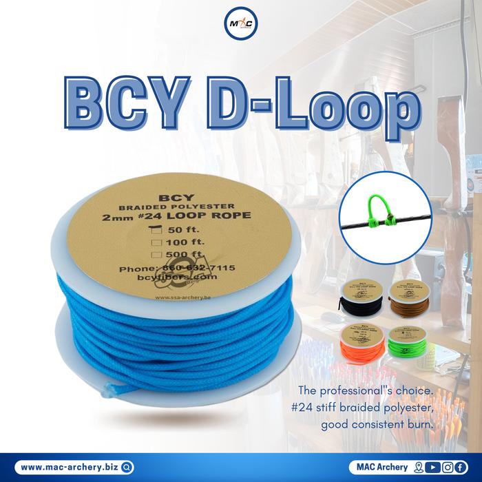 Gambar 1 Meter BCY Benang D-Loop Polyester - Braid Polyester Loop Rope - 10 cm, Merah dari MAC Archery undefined Tokopedia