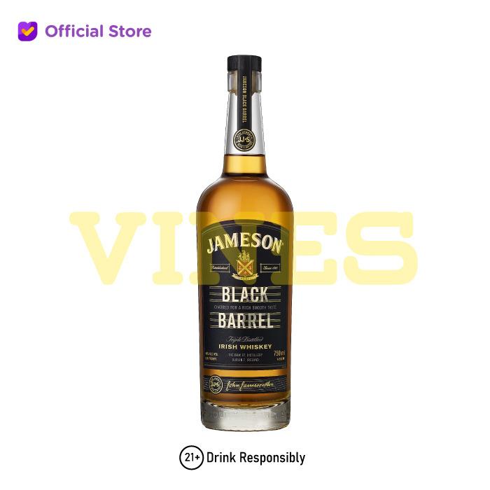 Gambar Jameson Black Barrel 700mL dari VINES Makassar undefined Tokopedia