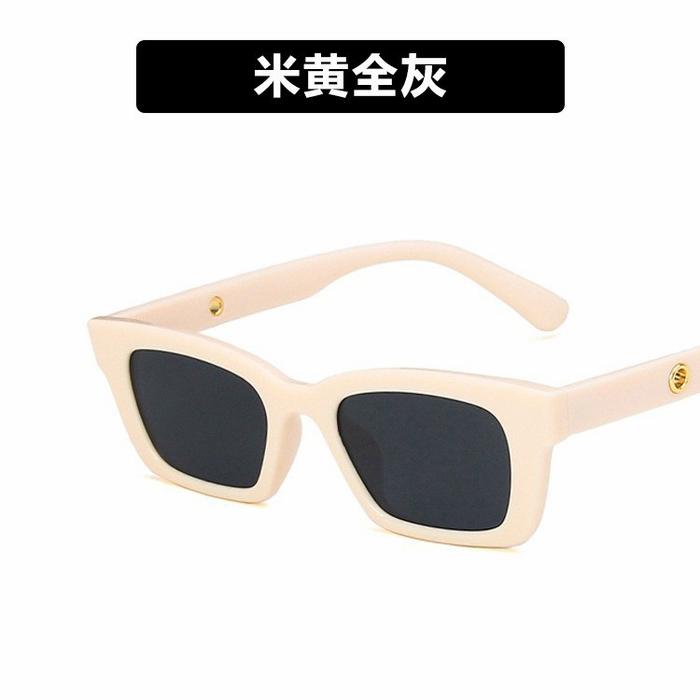Gambar Kacamata Hitam Wanita/Pria Sunglasses Korean INS Fashion - cream dari Ruma Ada undefined Tokopedia