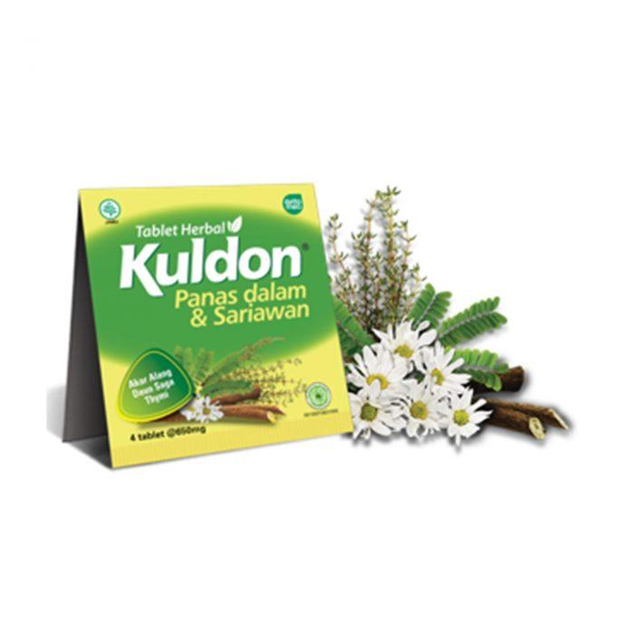 Gambar KULDON HERBAL @4 TAB/STRIP - MEREDAKAN PANAS DALAM & SARIAWAN dari SobatMedika undefined Tokopedia