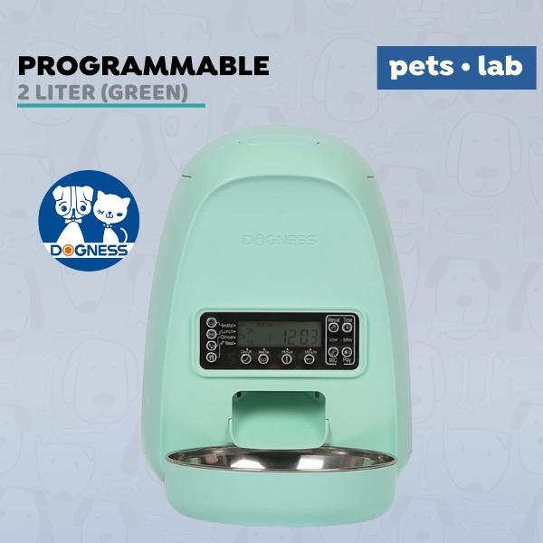 Gambar Dogness Smart Pet Feeder Mini Programmable Dispenser Makan Otomatis - Hijau dari Pets Lab undefined Tokopedia