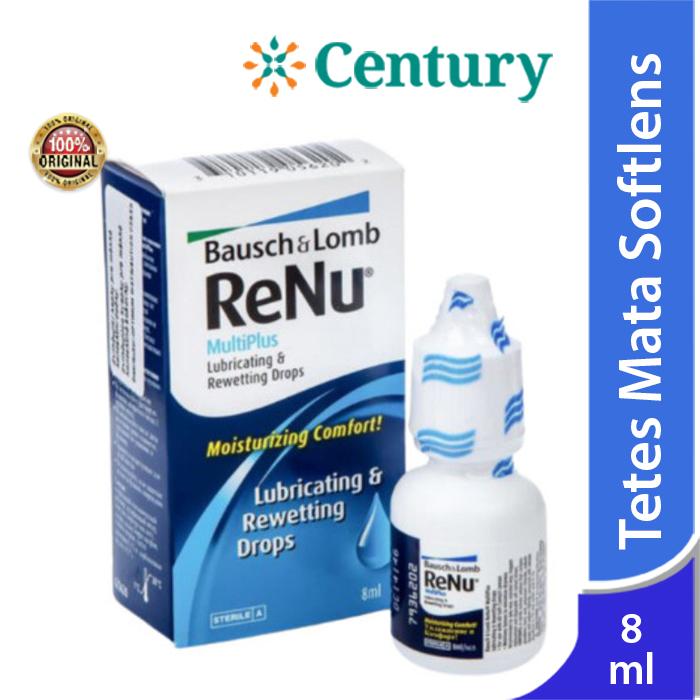 Gambar Renu Multiplus Lubricating & Rewetting Drops 8ml / Tetes Mata Softlens dari Apotik Century undefined Tokopedia
