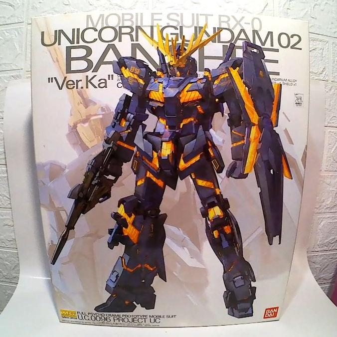 Gambar UNICORN GUNDAM 02 BANSHEE VER.KA MG 1/100 BANDAI dari Jovanka Natasha Shop undefined Tokopedia