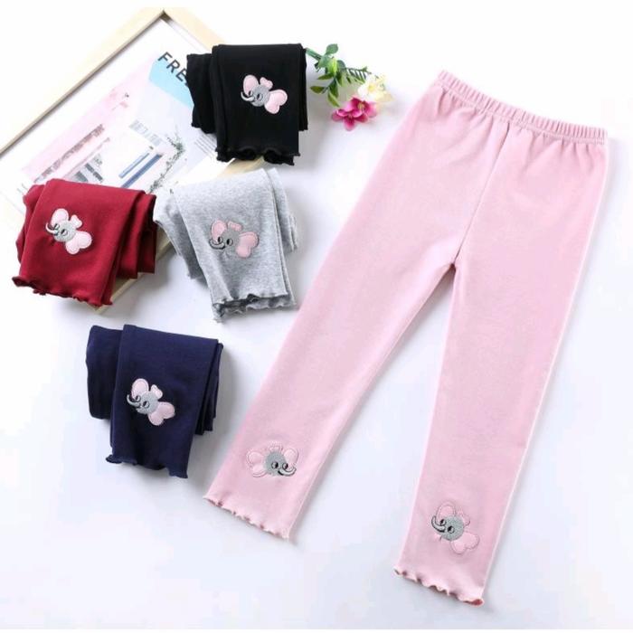 Gambar Legging Anak Perempuan Import/100% Katun Import/Usia 6 bulan - 9 Tahun - pink, 8 tahun dari Djavu.Store undefined Tokopedia