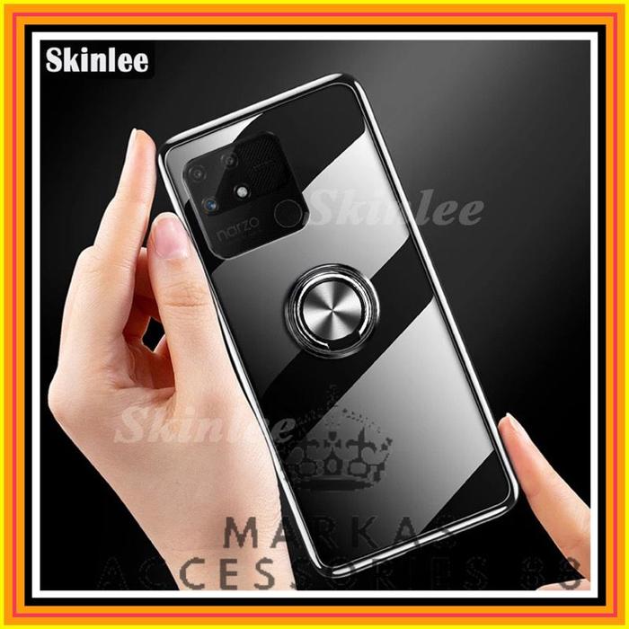 Gambar REALME NARZO 50i / 50A ULTRA THIN RING ORIGINAL SOFT TPU CASE CAFELE - Clear, Narzo 50A dari Markas acc 88 undefined Tokopedia