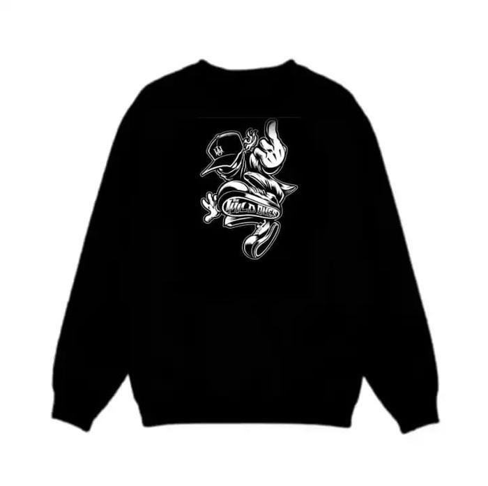 Gambar KOLEKSI CREWNECK PRIA WANITA SIZE M L XL BAHAN LEMBUT - WIL DONE, M dari crewneck kids official store undefined Tokopedia