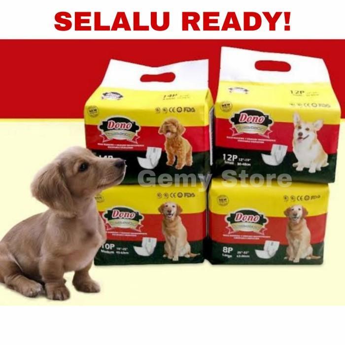 Gambar DONO MALE PET DOG DIAPER PAMPERS POPOK ANJING KUCING JANTAN PUPPY MINI - XS dari hades. undefined Tokopedia