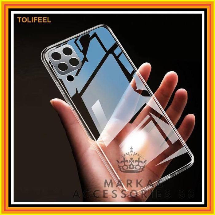 Gambar SAMSUNG GALAXY A42 / M42 5G SOFT ULTRA THIN CLEAR CASE SILICONE COVER - Clear, A42 5G dari Markas acc 88 undefined Tokopedia