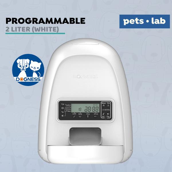 Gambar Dogness Smart Pet Feeder Mini Programmable Dispenser Makan Otomatis - Putih dari Pets Lab undefined Tokopedia
