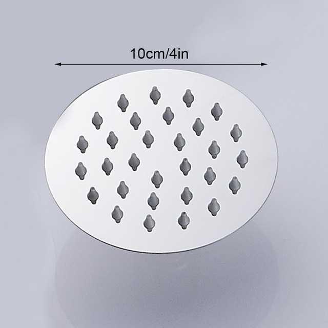 Gambar Kepala Shower Mandi Stainless Steel Anti Karat BATHE PROJECT - 4 Inch dari Varen Official undefined Tokopedia