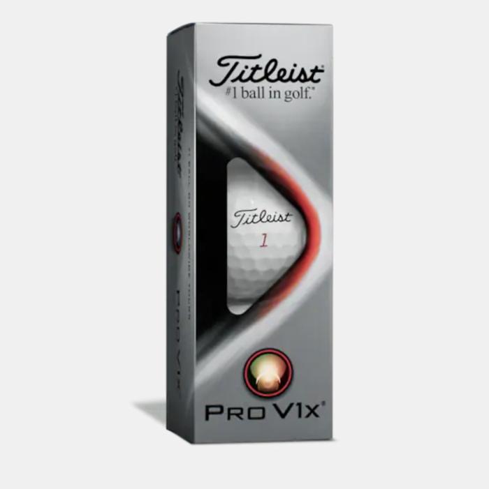 Gambar Bola Golf Titleist New Pro V1X (Sleeve) Original - ProV1X 2021 dari dGolfGolfs undefined Tokopedia