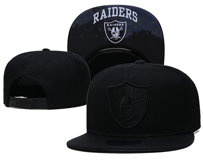 Promo Topi Raiders Snapback Allblack 