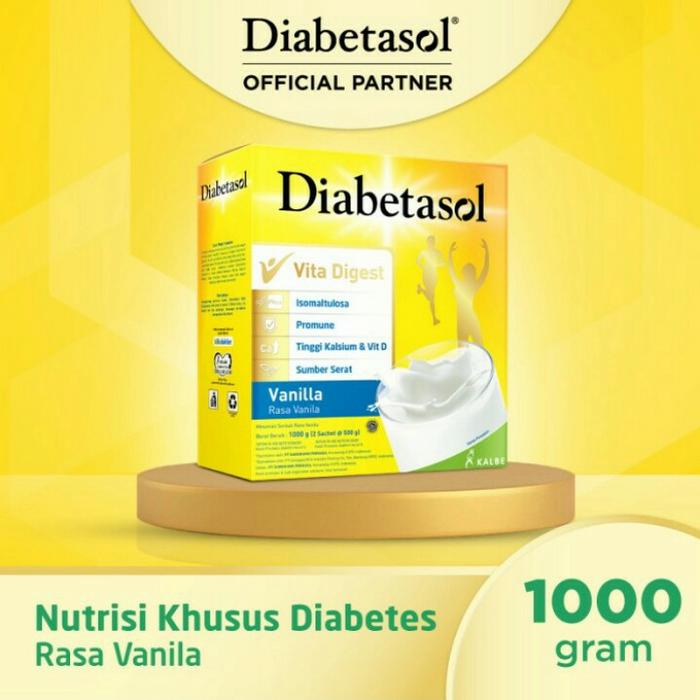 Gambar diabetasol vanila 1000gr dari frisca kids undefined Tokopedia