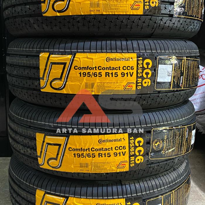 Jual Ban Continental Comfort Contact CC6 195 / 65 R 15 R15 - Kota 