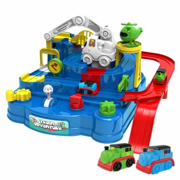 Gambar Mainan Anak Train Car Adventure Racing Edukasi Brain Game - 4 Tombol dari BELGI Kids World undefined Tokopedia