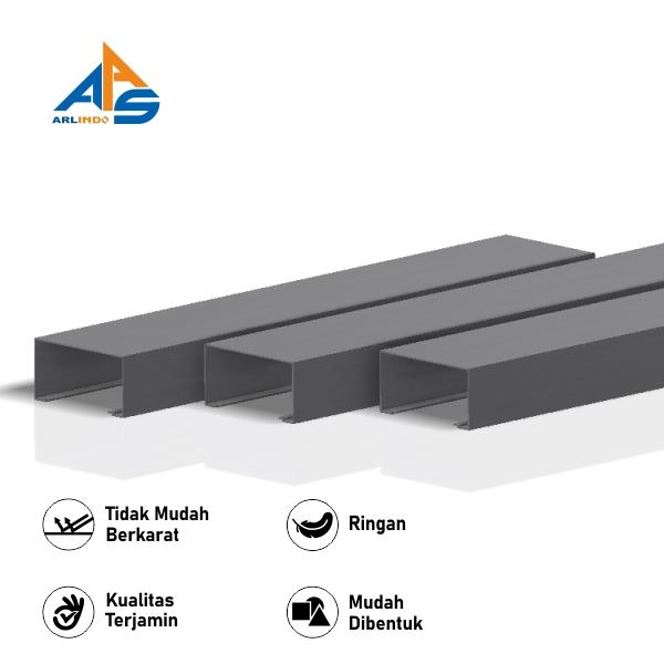 Gambar Alexindo Shop Front Open Back Warna CA 4" x 1mm x 6M dari Sutindo Shop undefined Tokopedia