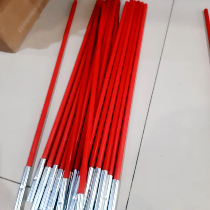 Gambar Frame Fiber 9,5mm Tenda Camping Great Outdoor - Merah 50 cm dari Tendaki Jakarta undefined Tokopedia