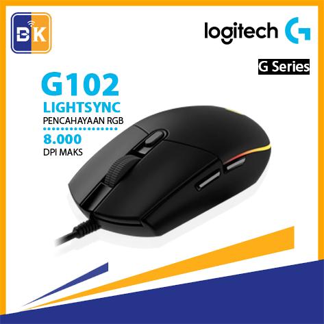 Gambar Mouse Logitech G102 Prodigy Gaming Mouse - Hitam dari BelanjaKomputer undefined Tokopedia