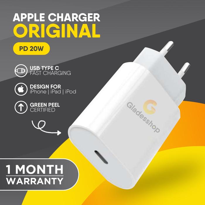 Jual Kepala Charger 18W USB C Fast Charging Iphone 11 11 PRO MAX